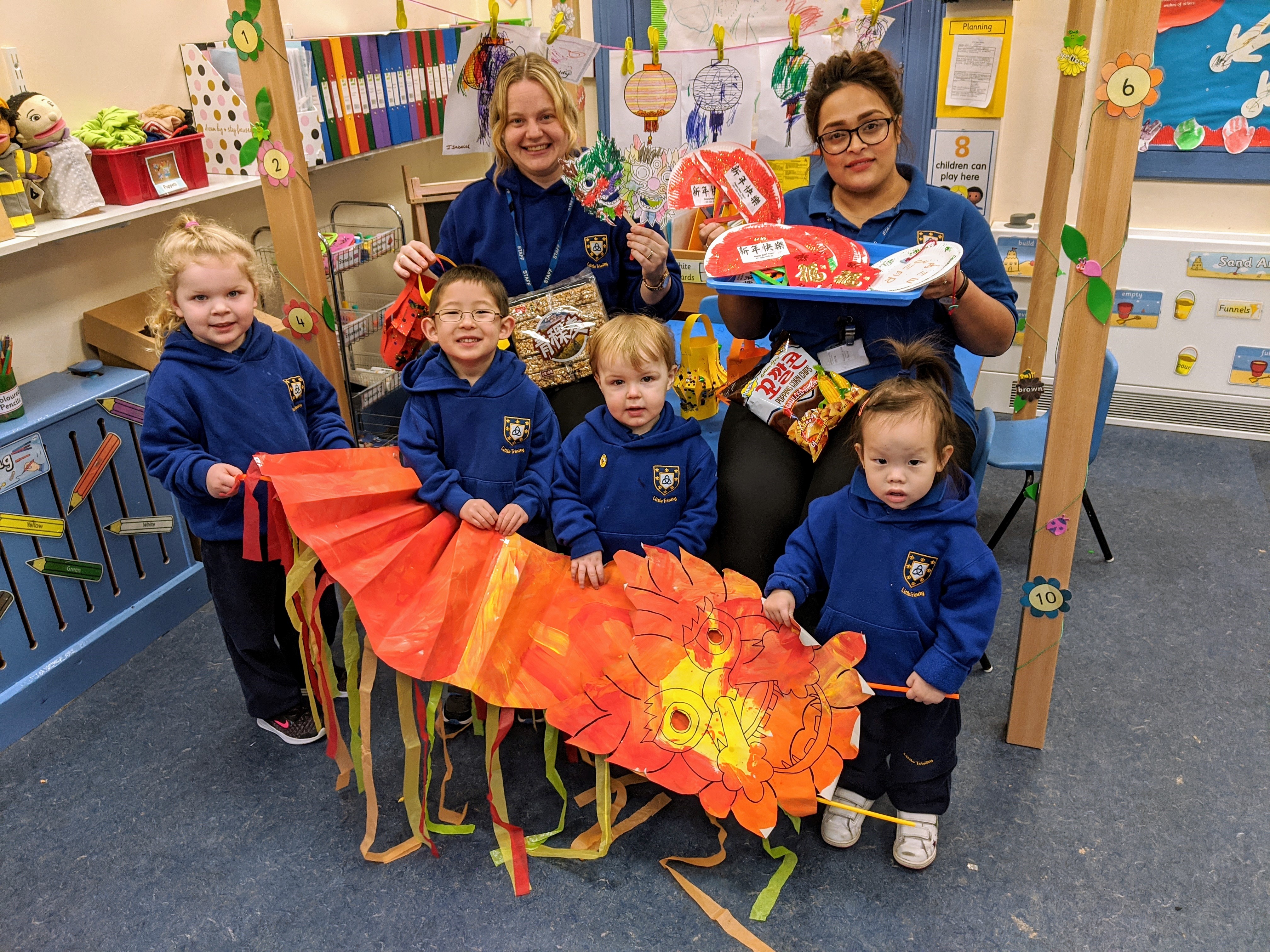 Chinese New Year Celebrated at Kidderminster’s Little Trinity Nursery