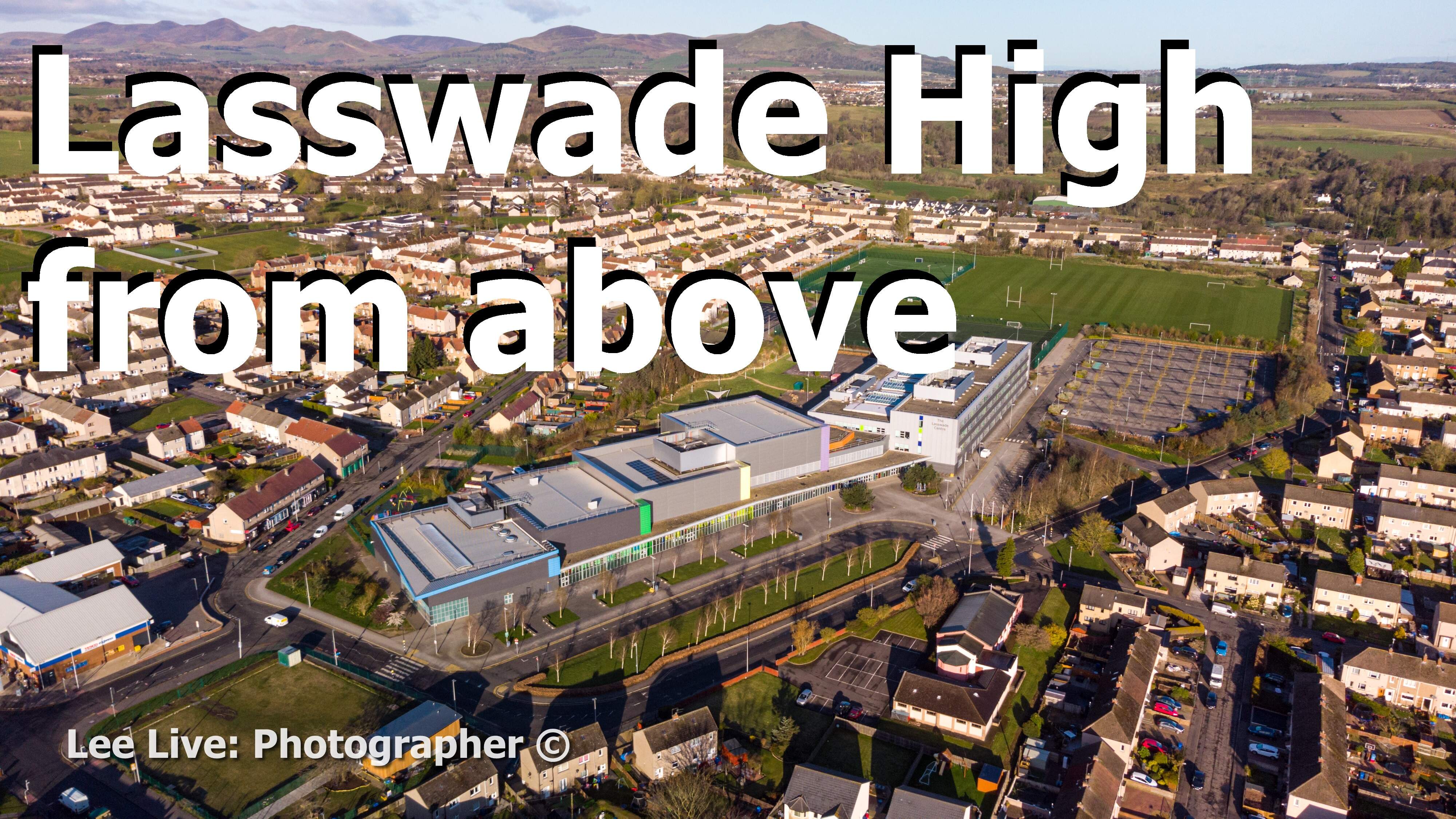 Aerial Drone Videography: Lasswade High School Centre