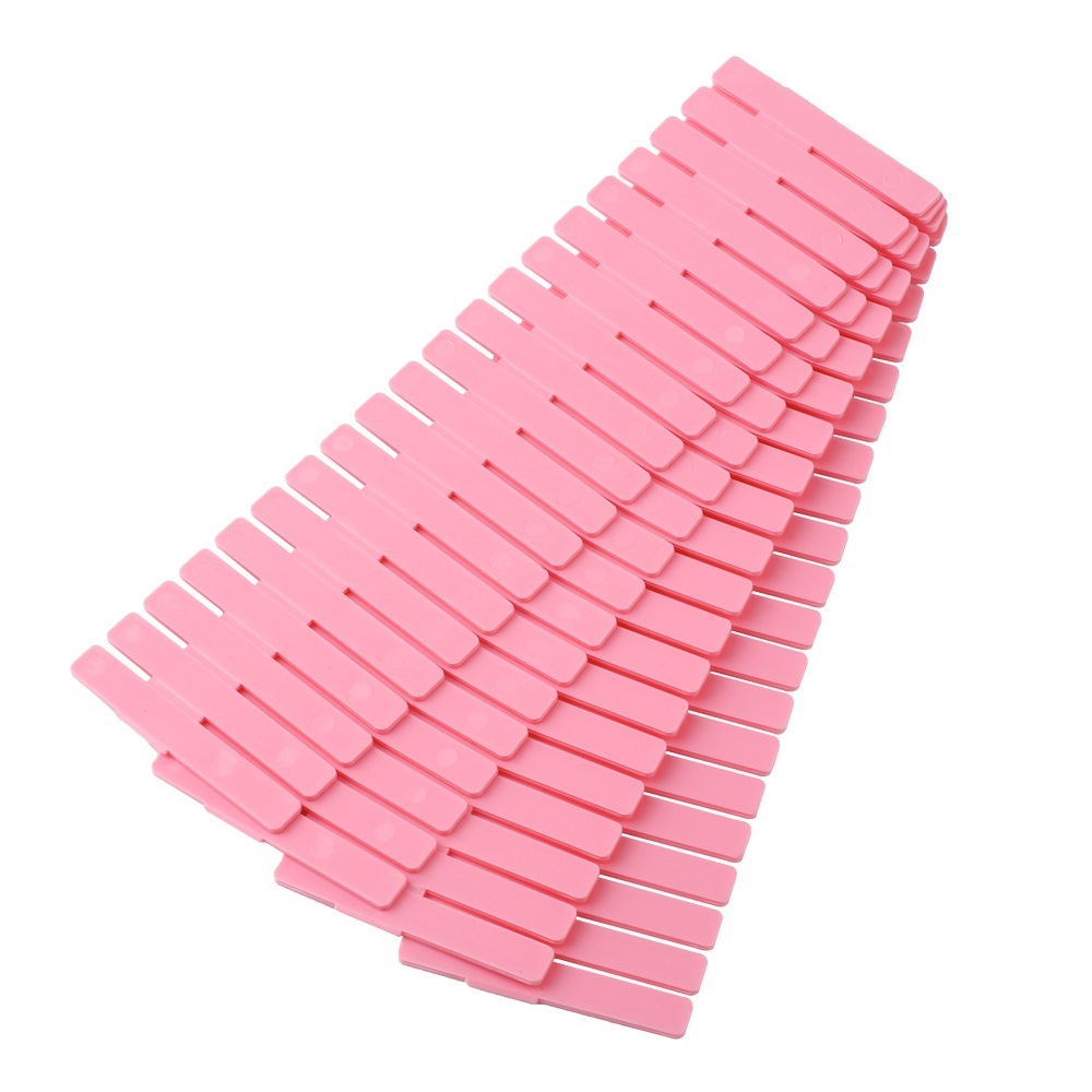 Ladeverdelers roze - 4 stuks 32x7cm