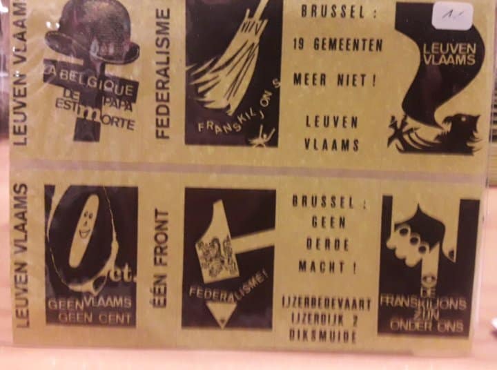 velletje zelfklevers Leuven Vlaams jaren '60