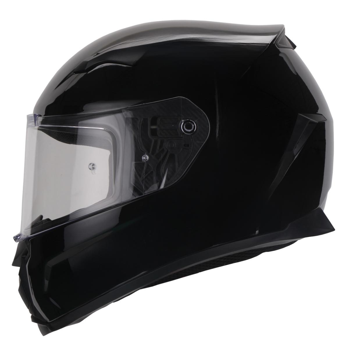 Helmet full-face vito duomo shiny black