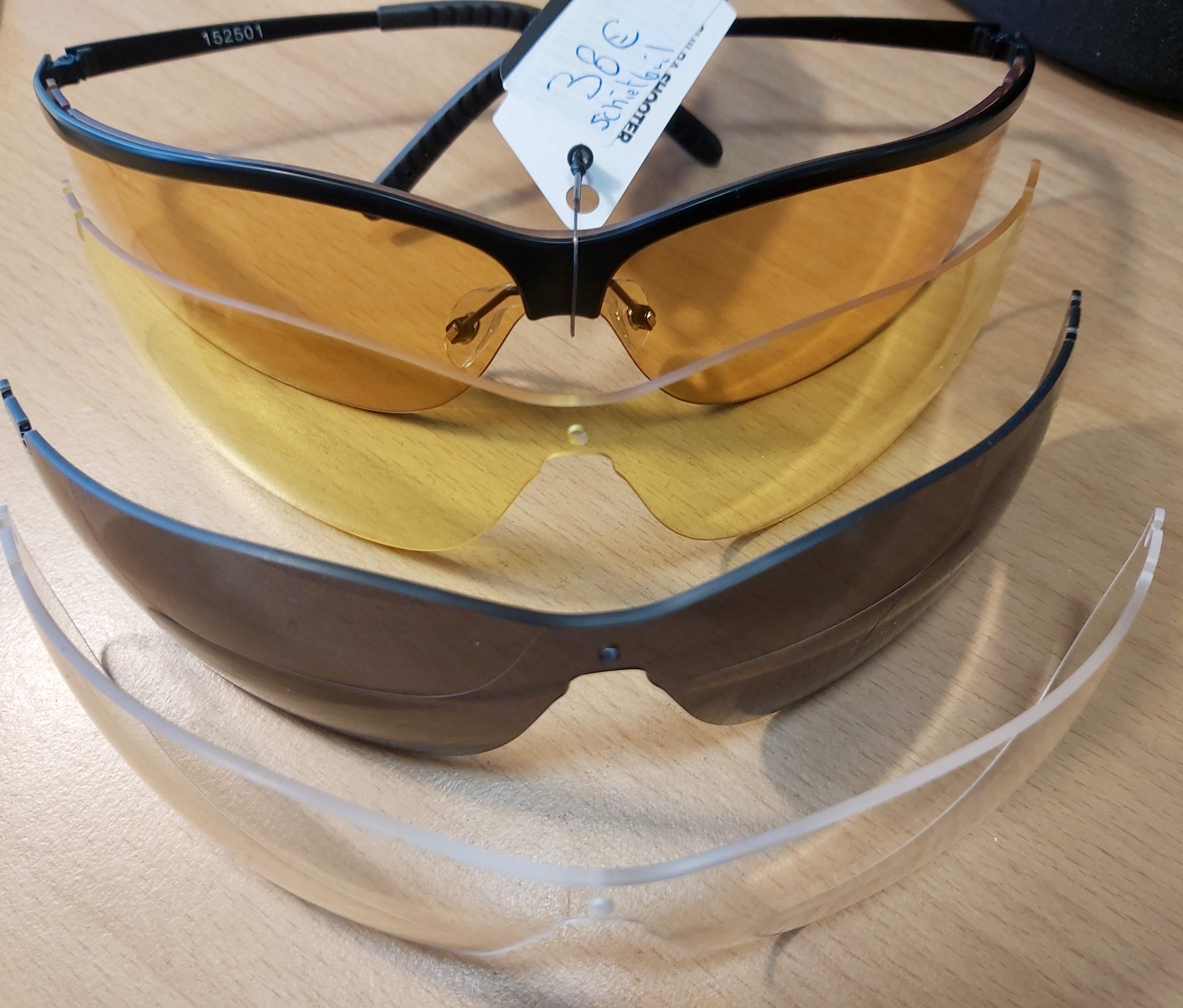 shilba schietbril met wissellen prijs en  38€
