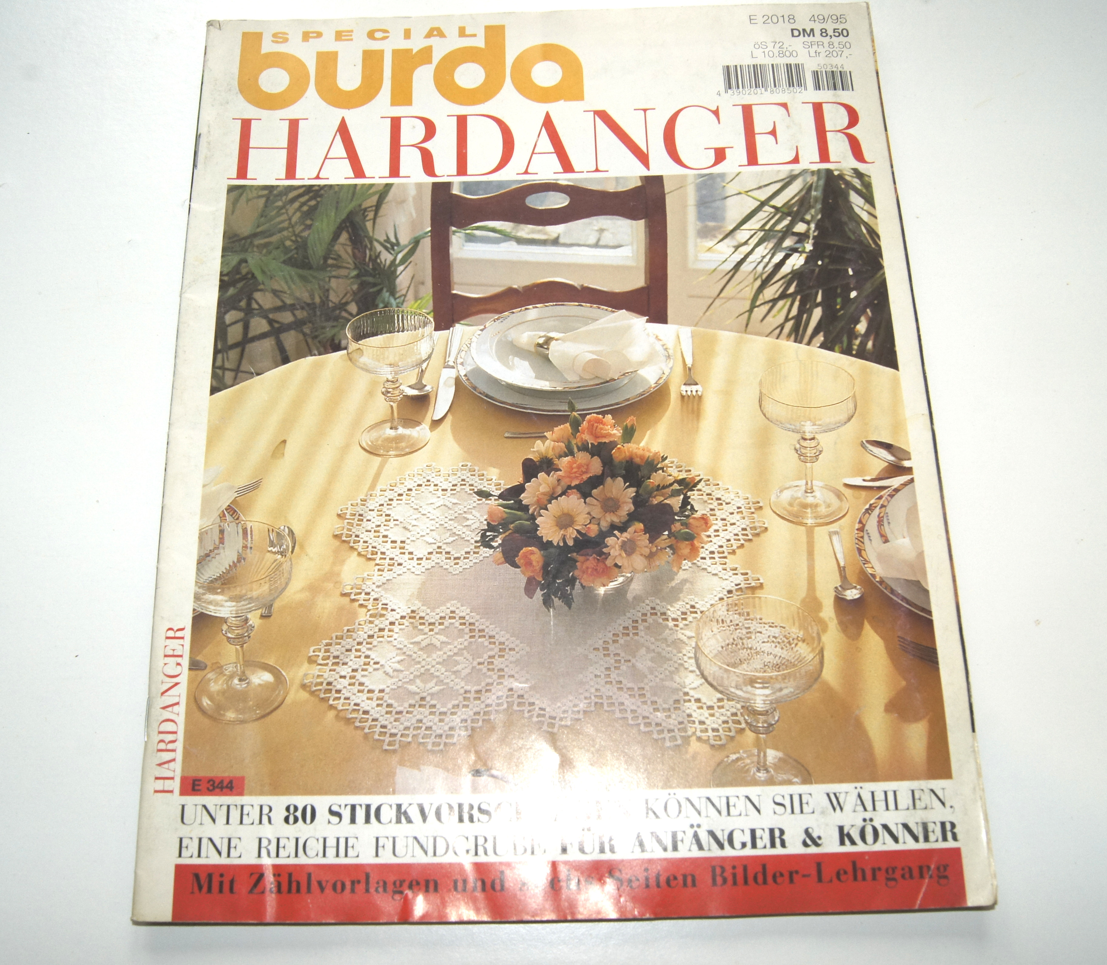 Burda Special Hardanger - 80 modèles en allemand