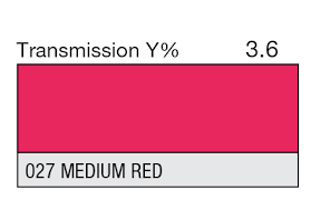 Lee 027 Medium Red