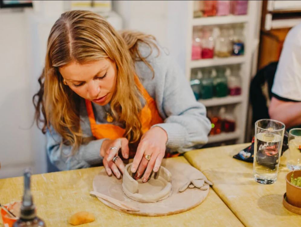 Hen Party Activities with Pottery