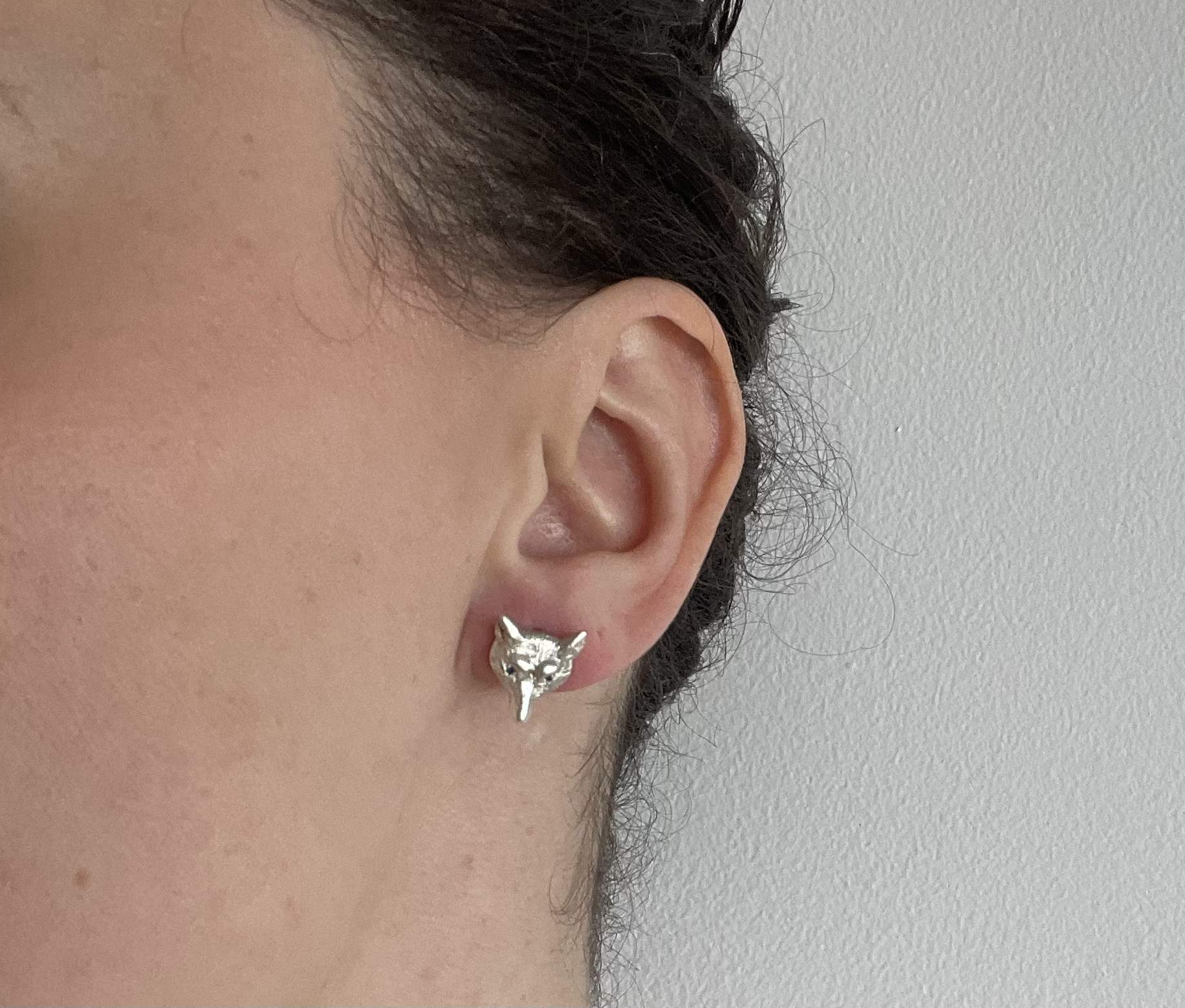 Fox earrings