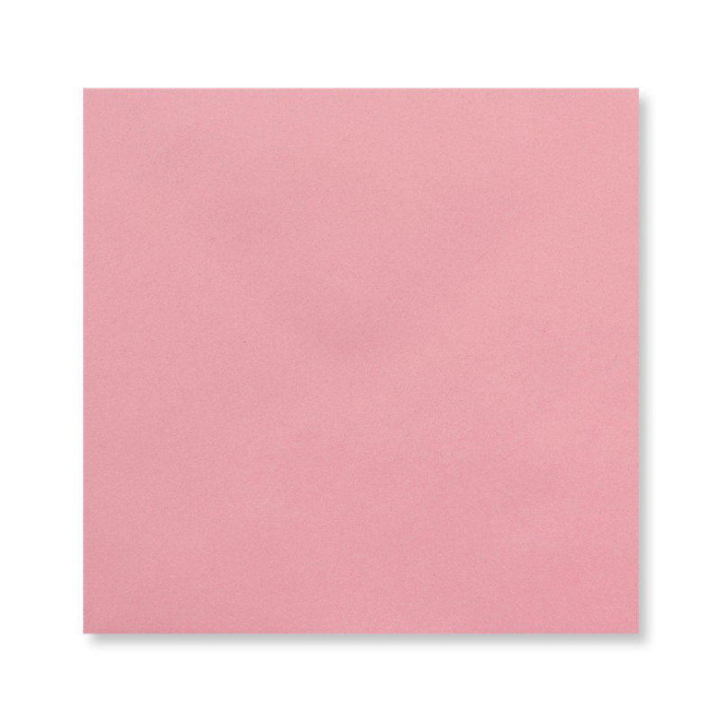 Roze enveloppen vierkant - 15 x 15 CM - 10 Stuks