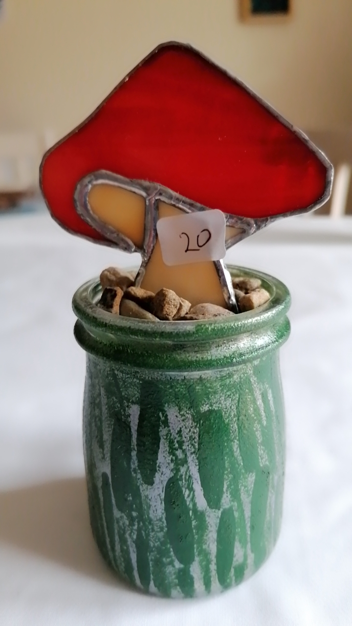 Mushroom in pot