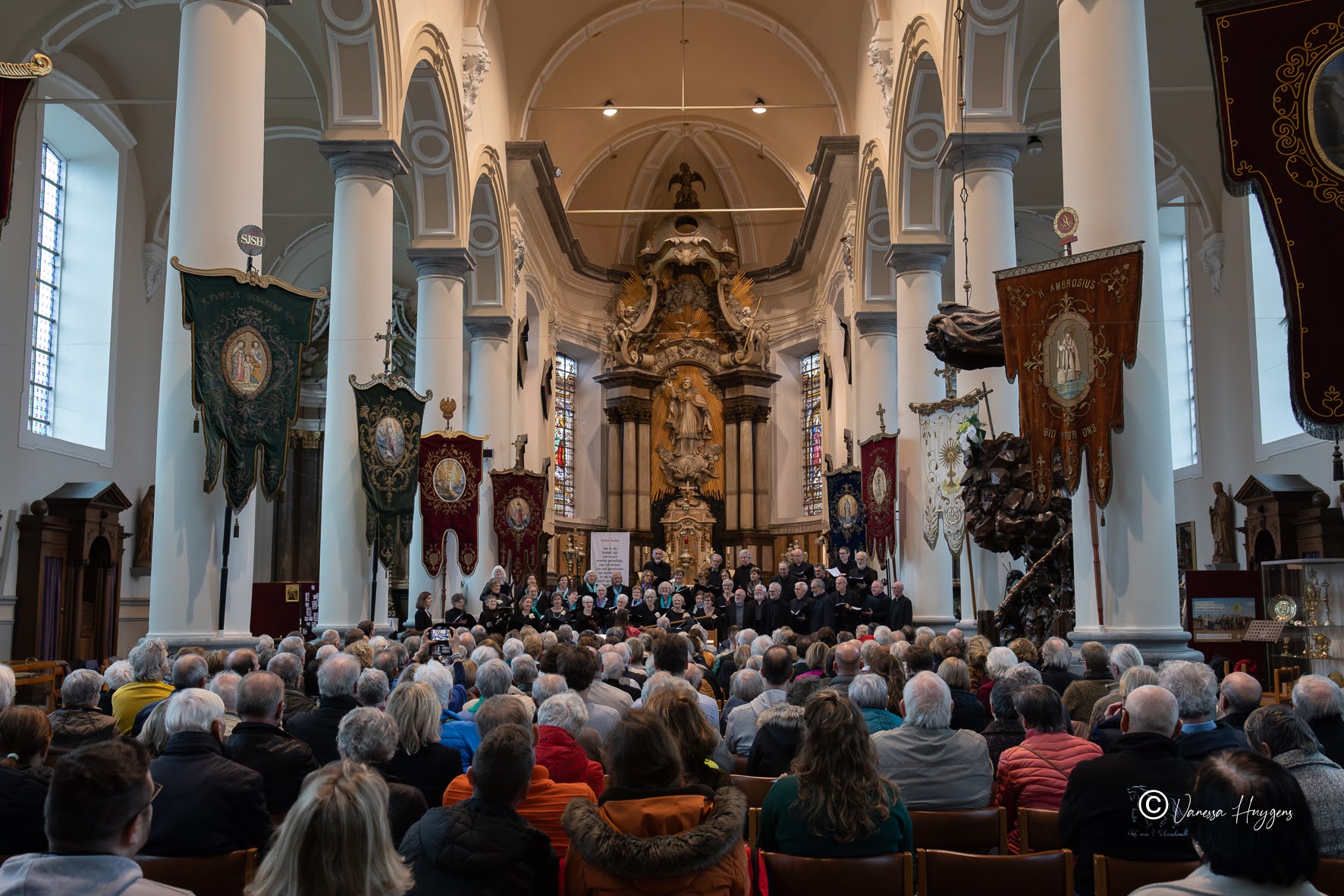 een volle zaal