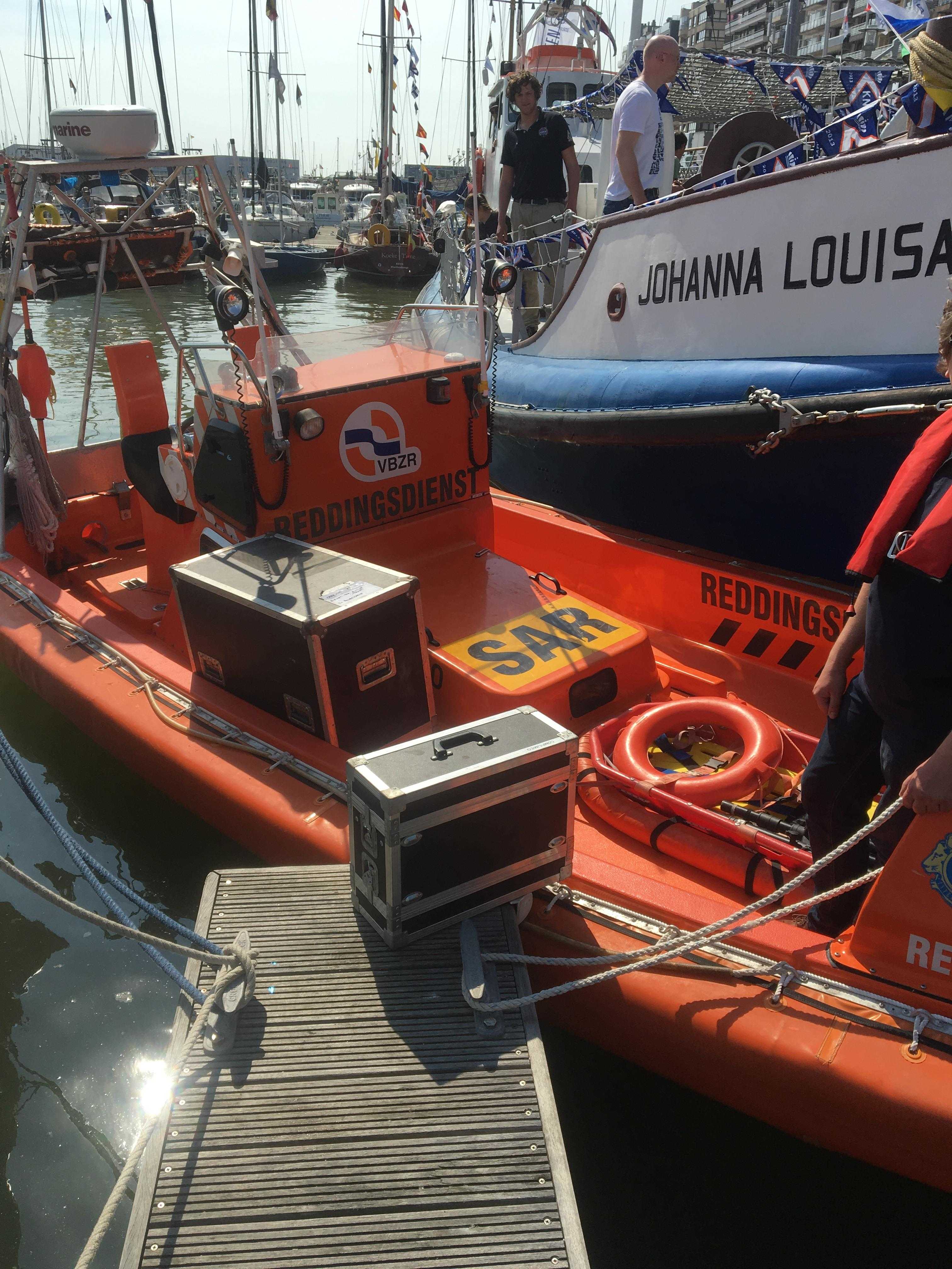Geluid Leveren  voor de Vrijwillige Blankenbergse Zeereddingsdienst (VBZR) tijdens de Havenfeesten