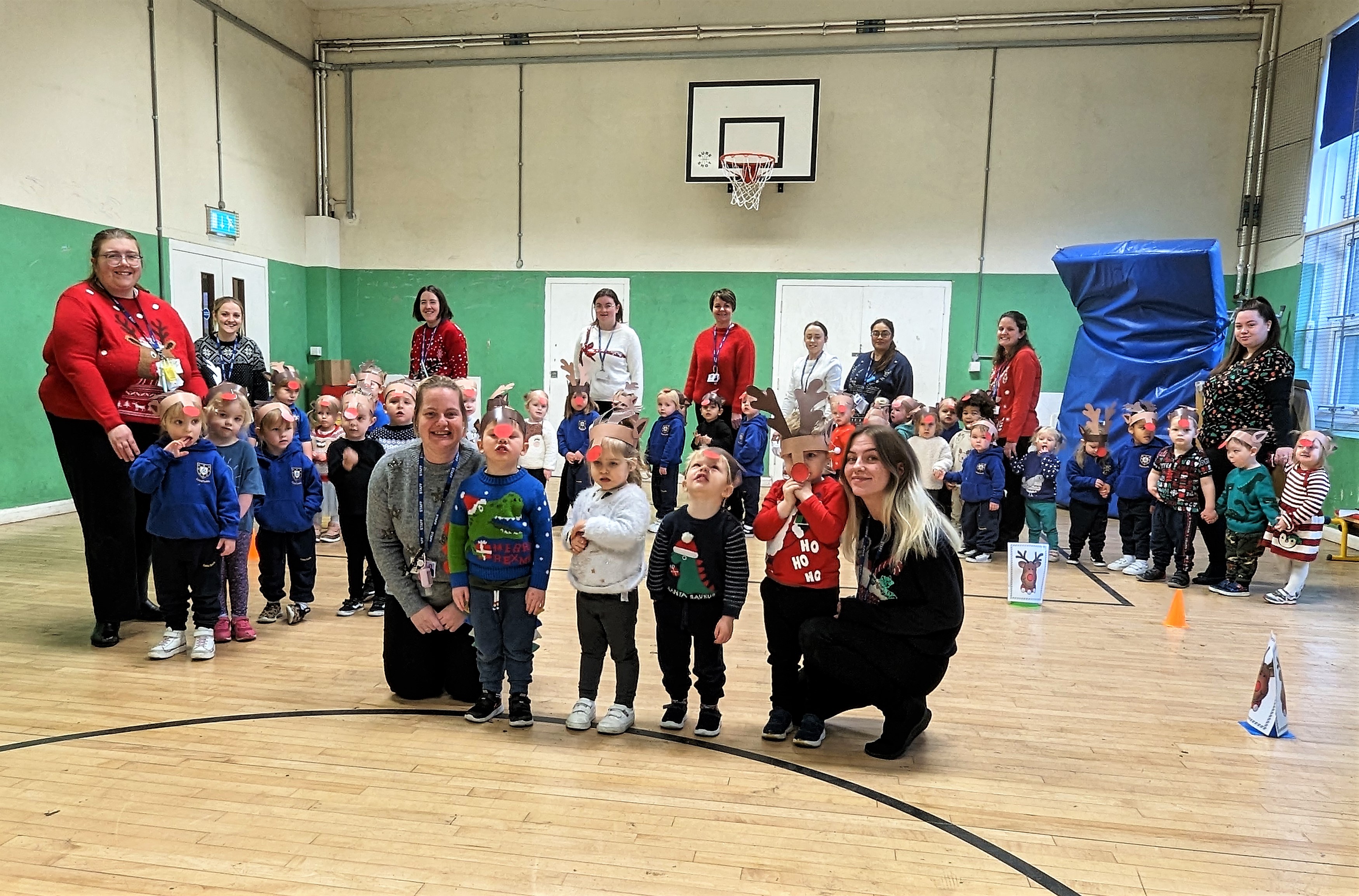 Nursery Children Run Reindeer Miles Raising £850 for Children’s Charity