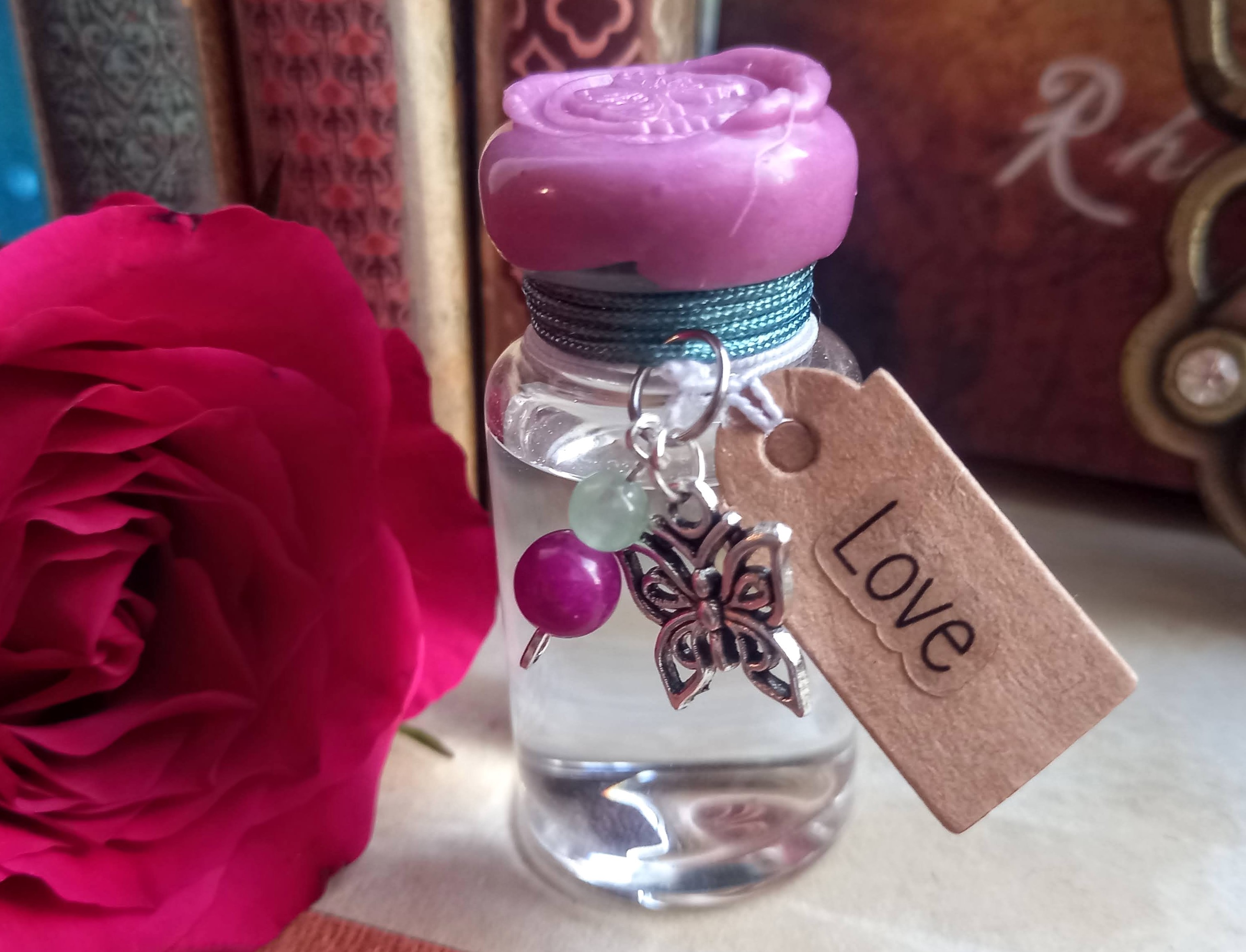 VIAL* Love and Transformation - Vial filled with St.Brigid Well Water from an Irish Holy Well.