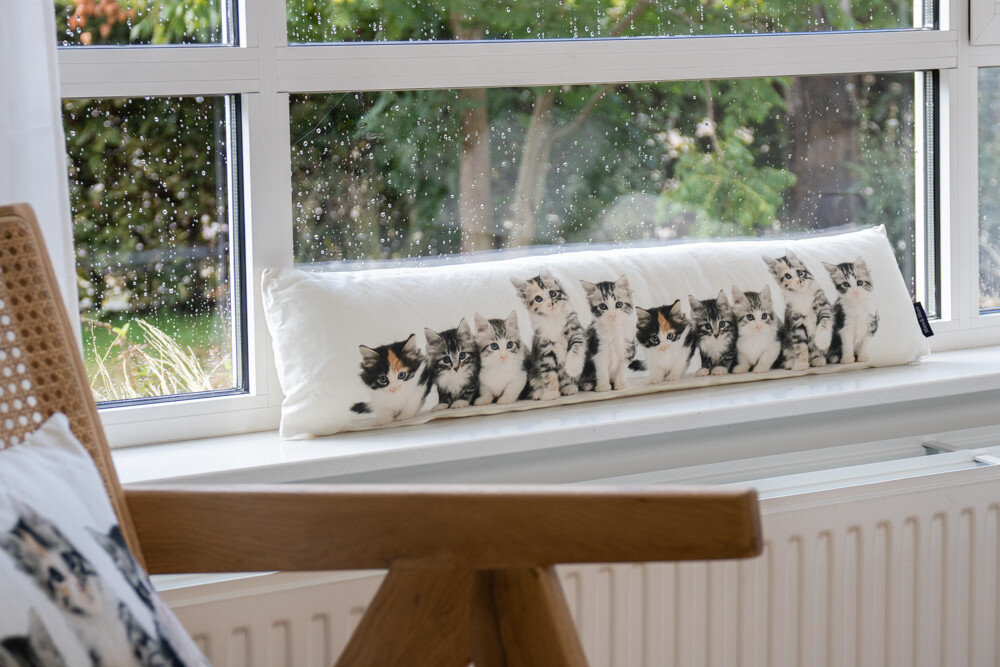 Tochtkussen, KITTENS, 20x90cm