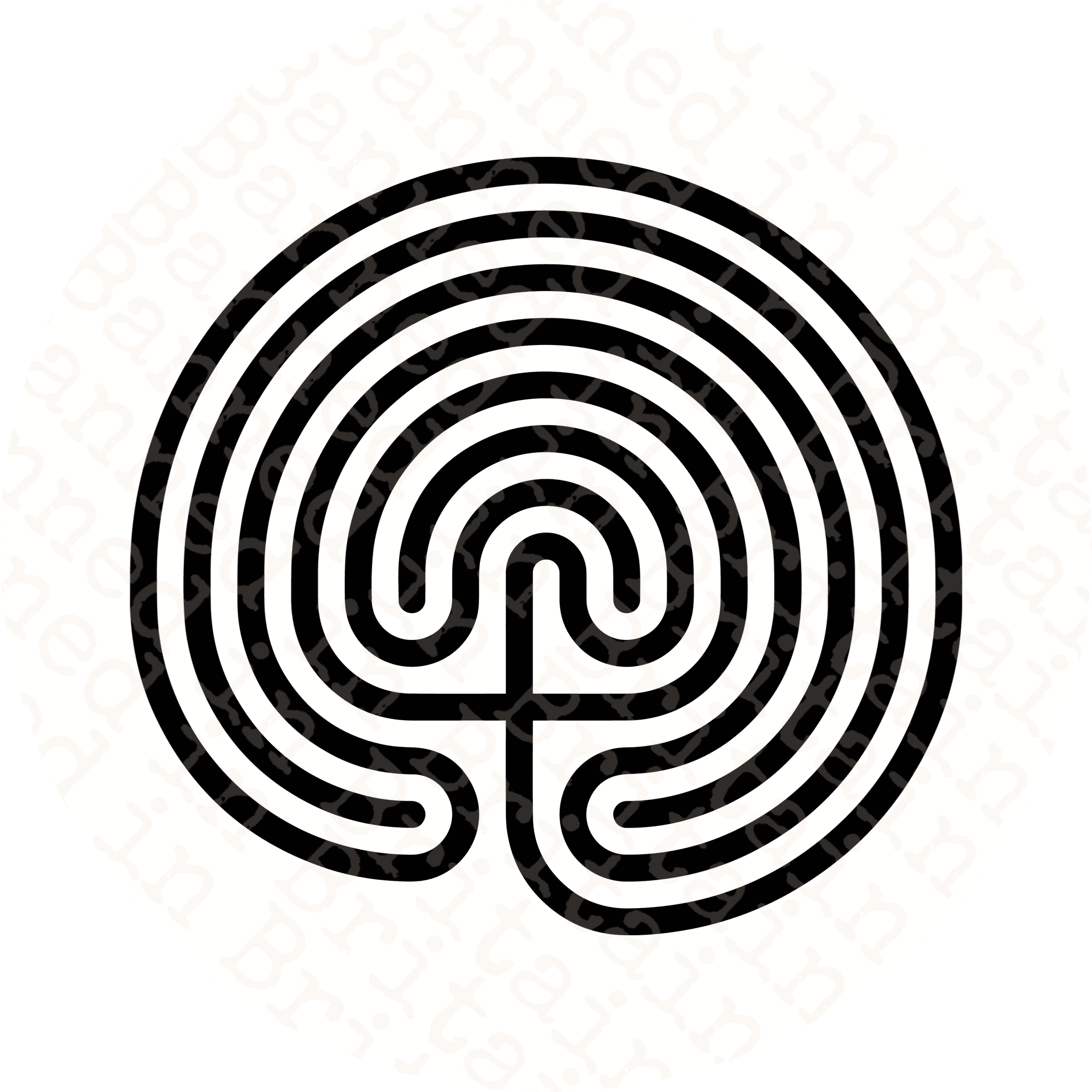 Cretan Labyrinth SVG