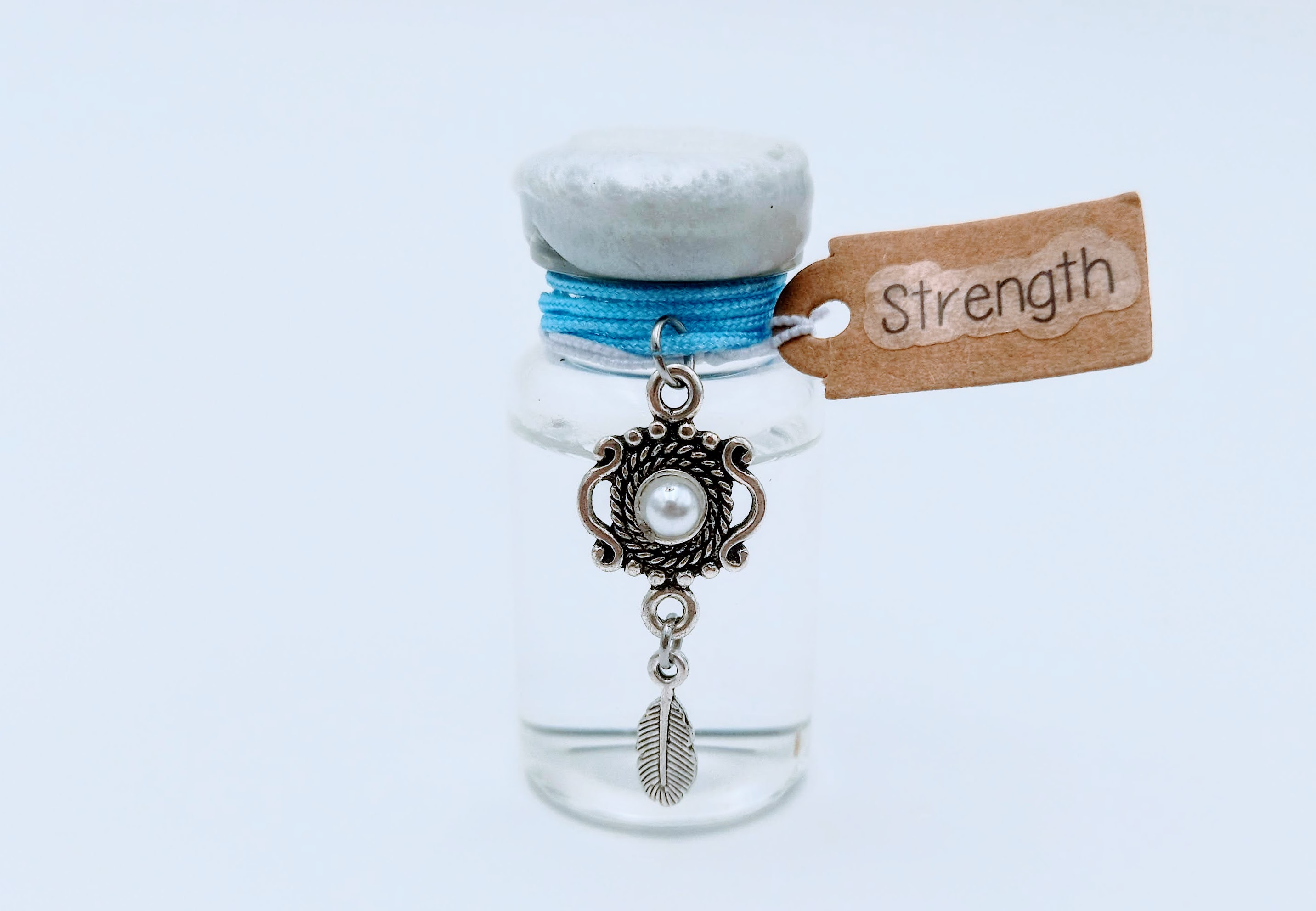 VIAL* Protection and Strength - Vial filled with St.Brigid Well Water from an Irish Holy Well.