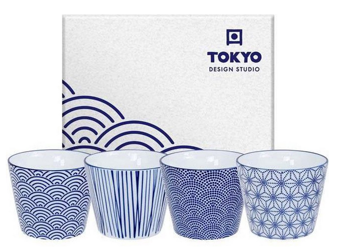 Tokyo Design Studio, Nippon Blue kopjes, giftbox