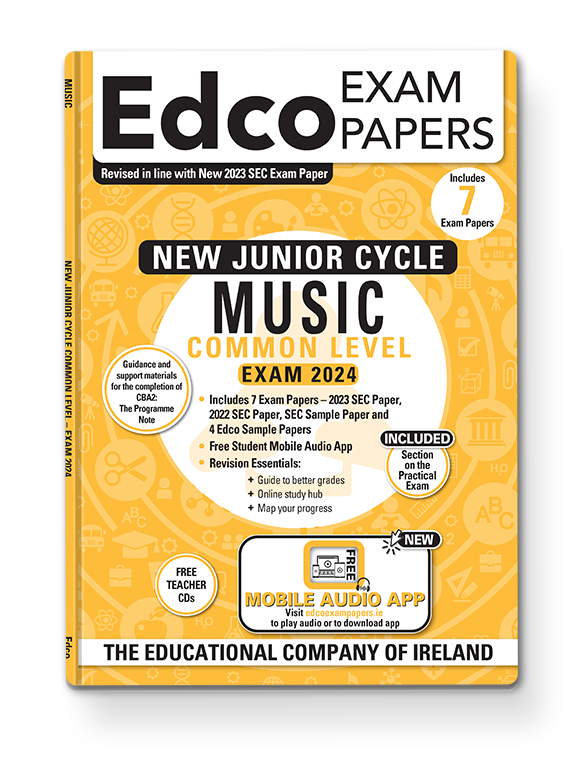 MUSIC JC 2024 EXAM PAPERS - COMMON LEVEL - EDCO