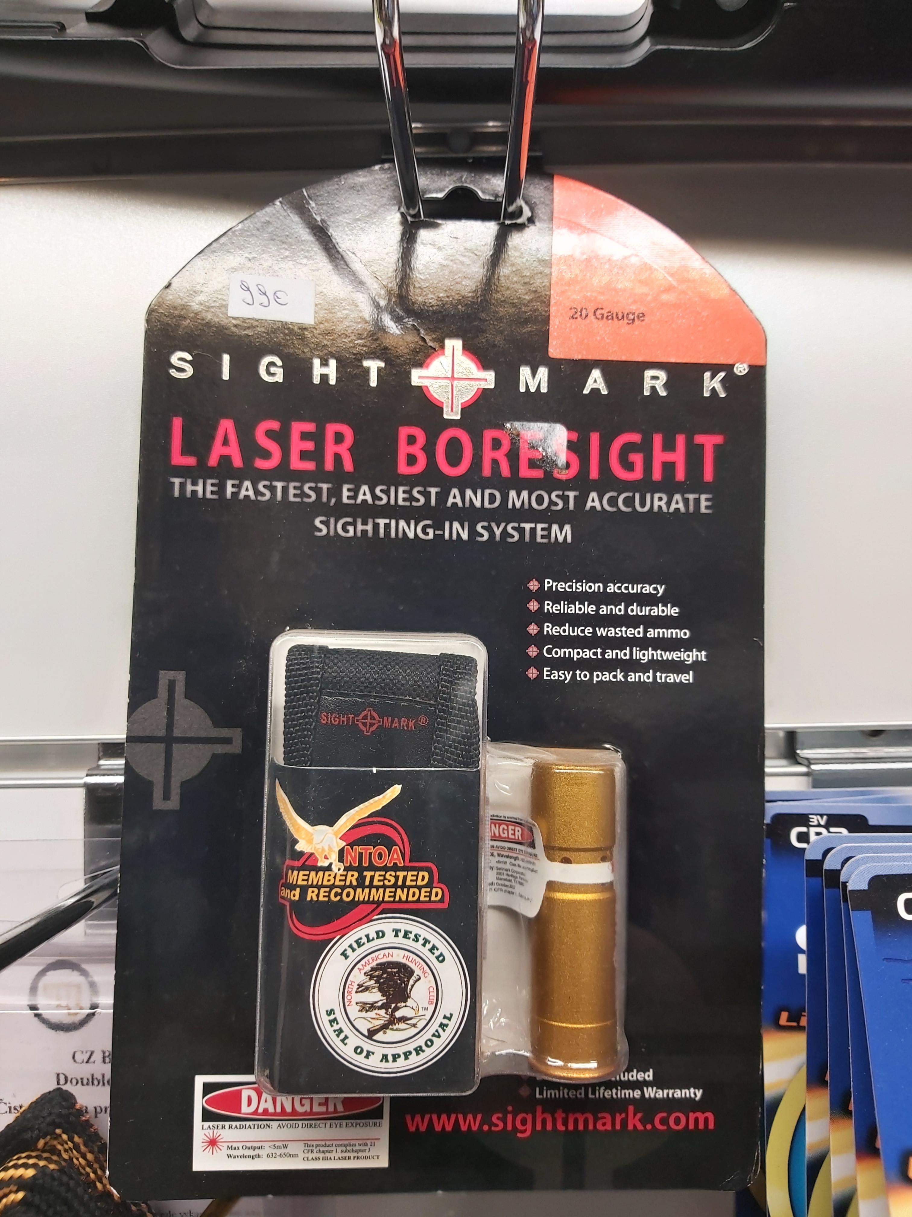 Sight mark laserboresight cal 20, Prijs 99€