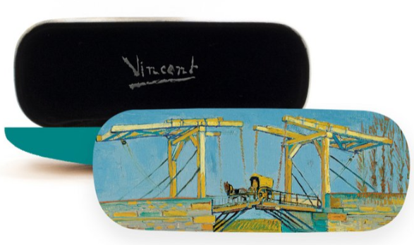 Brillenkoker, Brug bij Arles, Vincent van Gogh