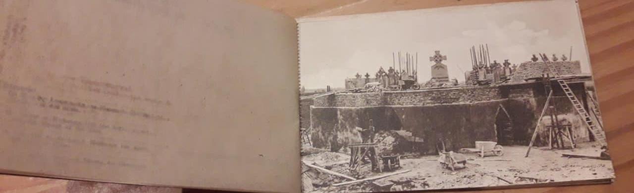 Ijzerbedevaart Diksmuide / postkaartenboekje toren van heldenhulde kompleet 1930  ( T39 )