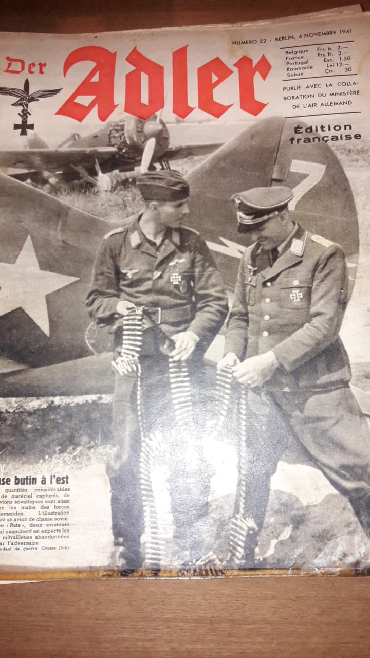 Der Adler 1941 nummer 22 / Franstalig
