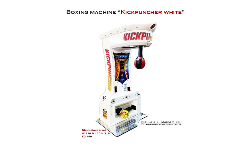 Rental boxing machine "Kickpuncher"