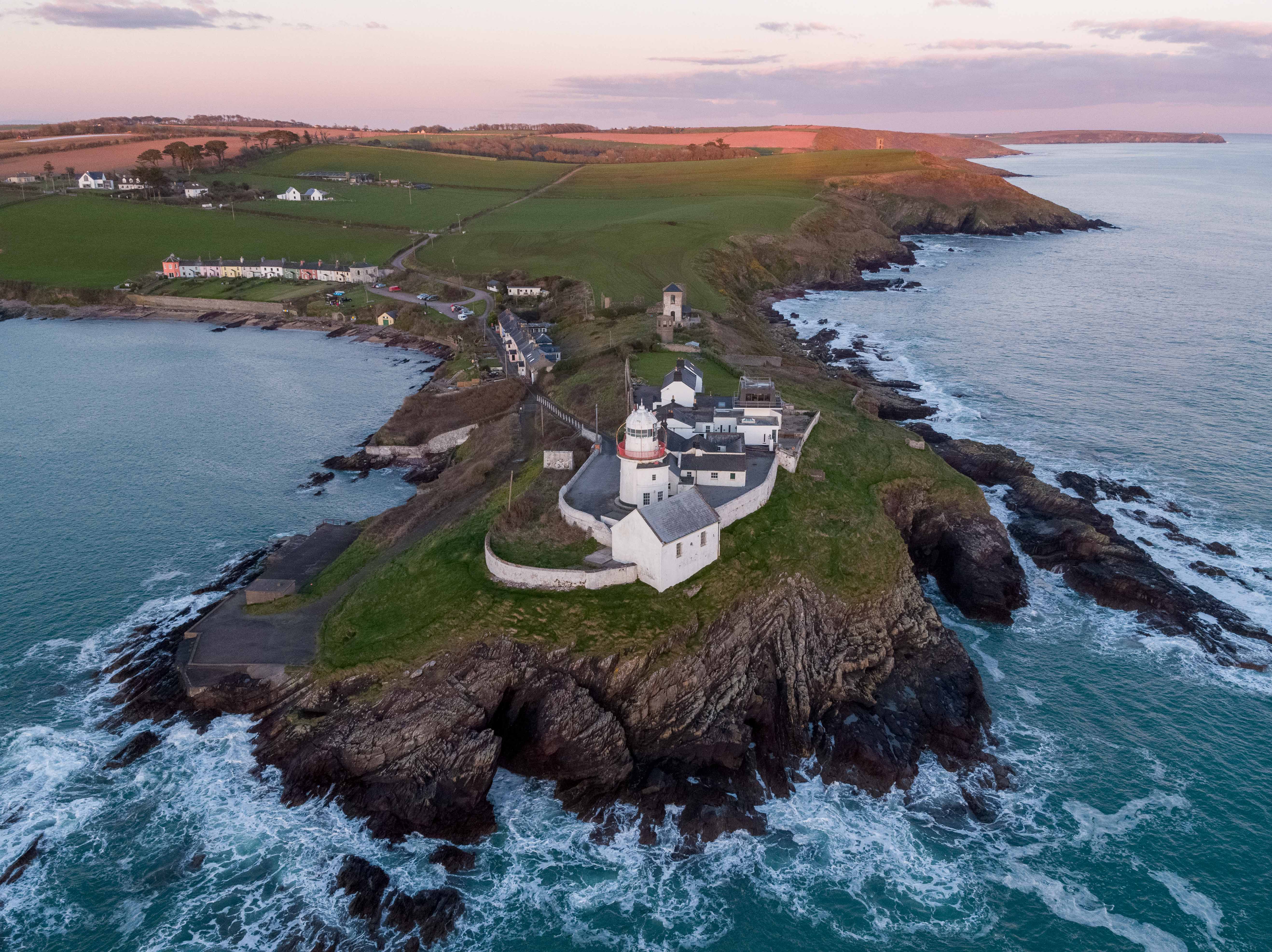 Drone Picture of Roches Point Lighthouse