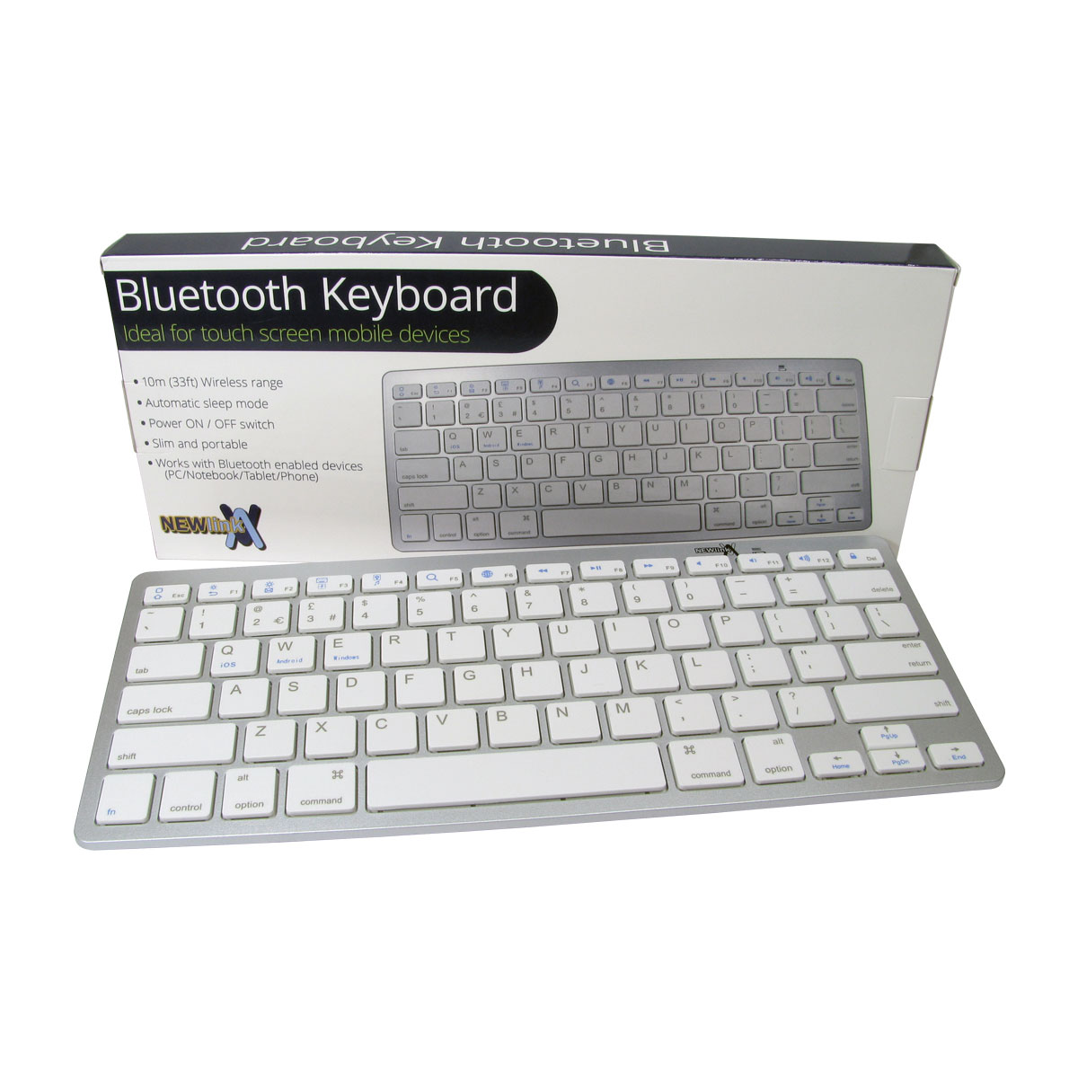 NEWLink Portable Wireless Bluetooth Keyboard