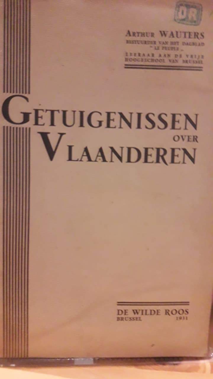 Getuigenissen over Vlaanderen -1931 / 32 blz