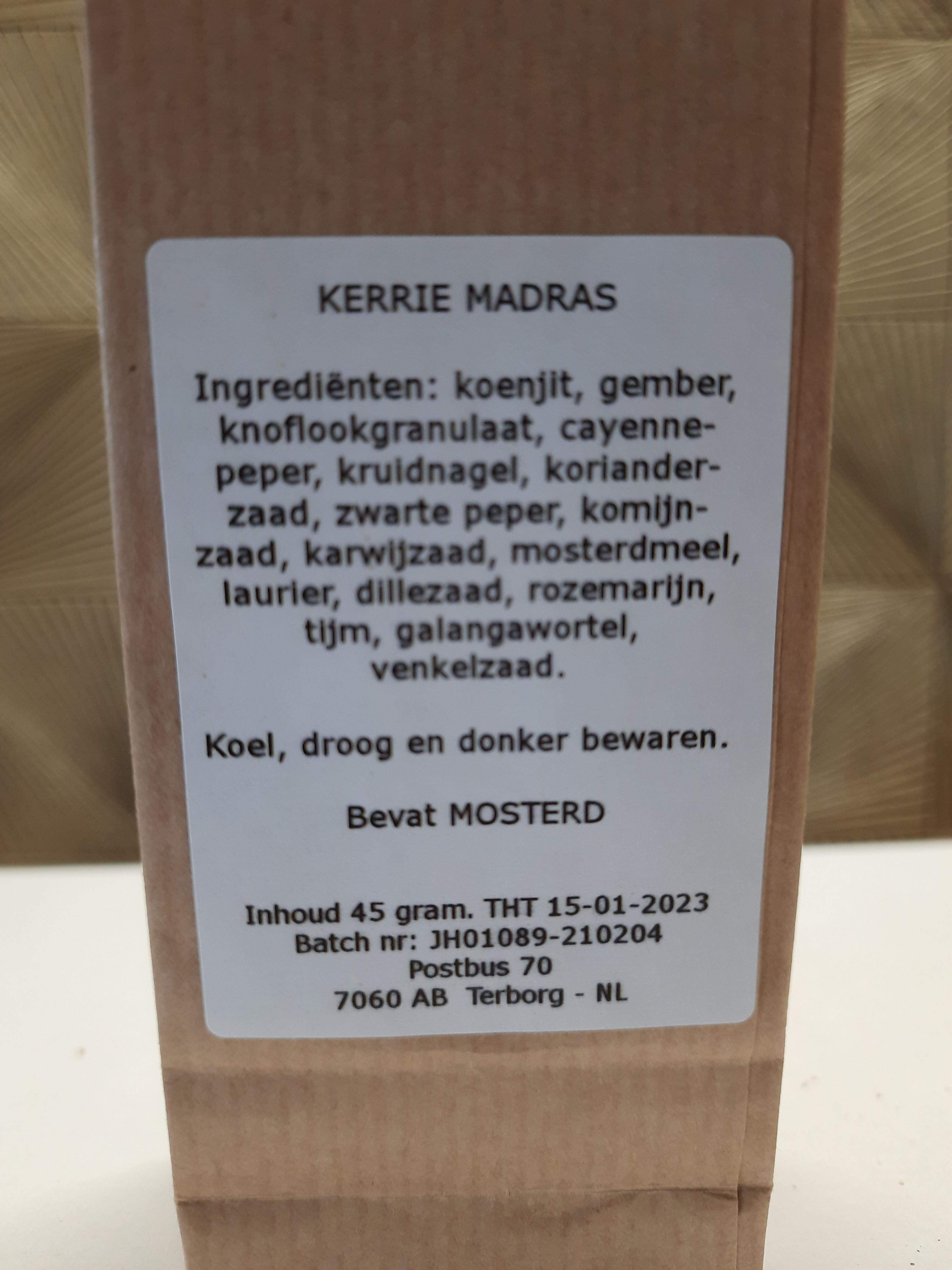 Kerrie Madras, Bruur & Driksken