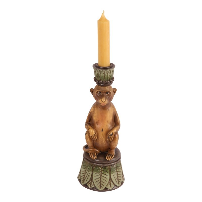 Kandelaar MONKEY in mooie vintage kleuren, van €22,50 voor €17,50