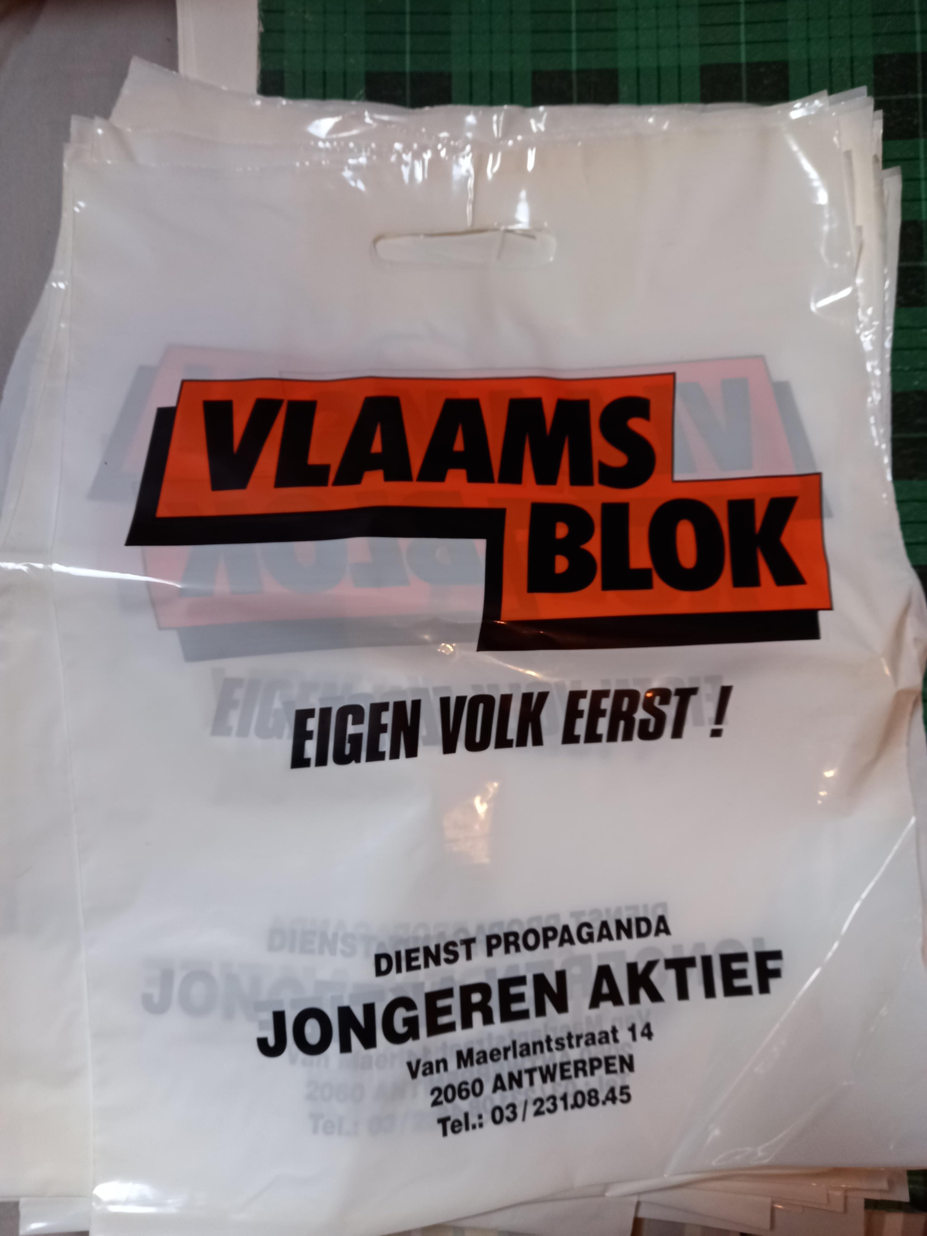 Zakje Vlaams Blok/Jongeren Aktief