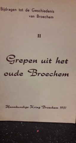 bijdragen tot de geschiedenis van Broechem deel 2 / 1951