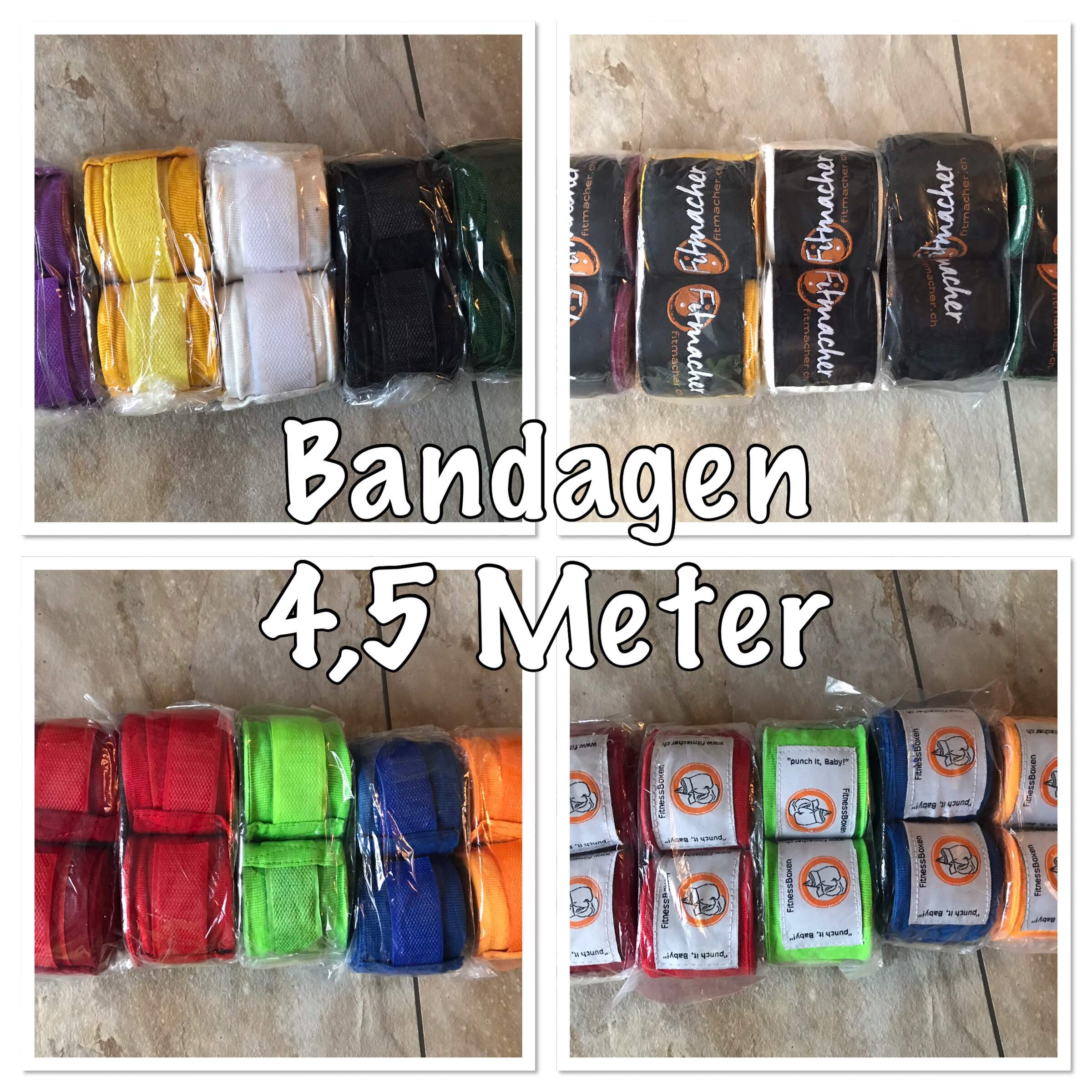 Bandagen - verschiedene Farben - Limited Editions!