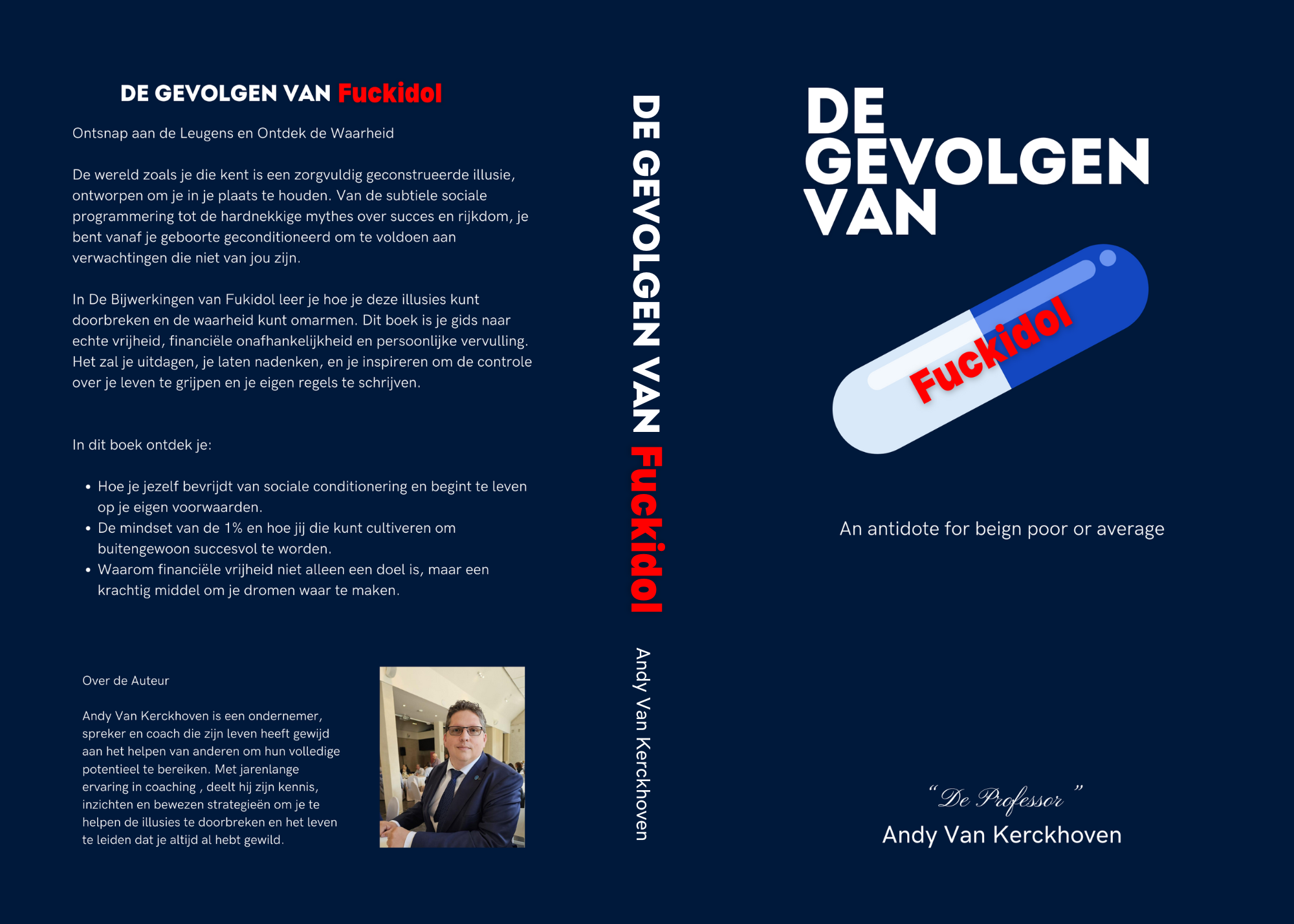 PRE ORDER: De gevolgen van FUCKIDOL Hard Cover