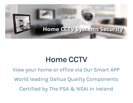 Home & Business CCTV Systems Dublin