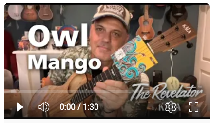 Kala revelator owl tenor ukulelepng