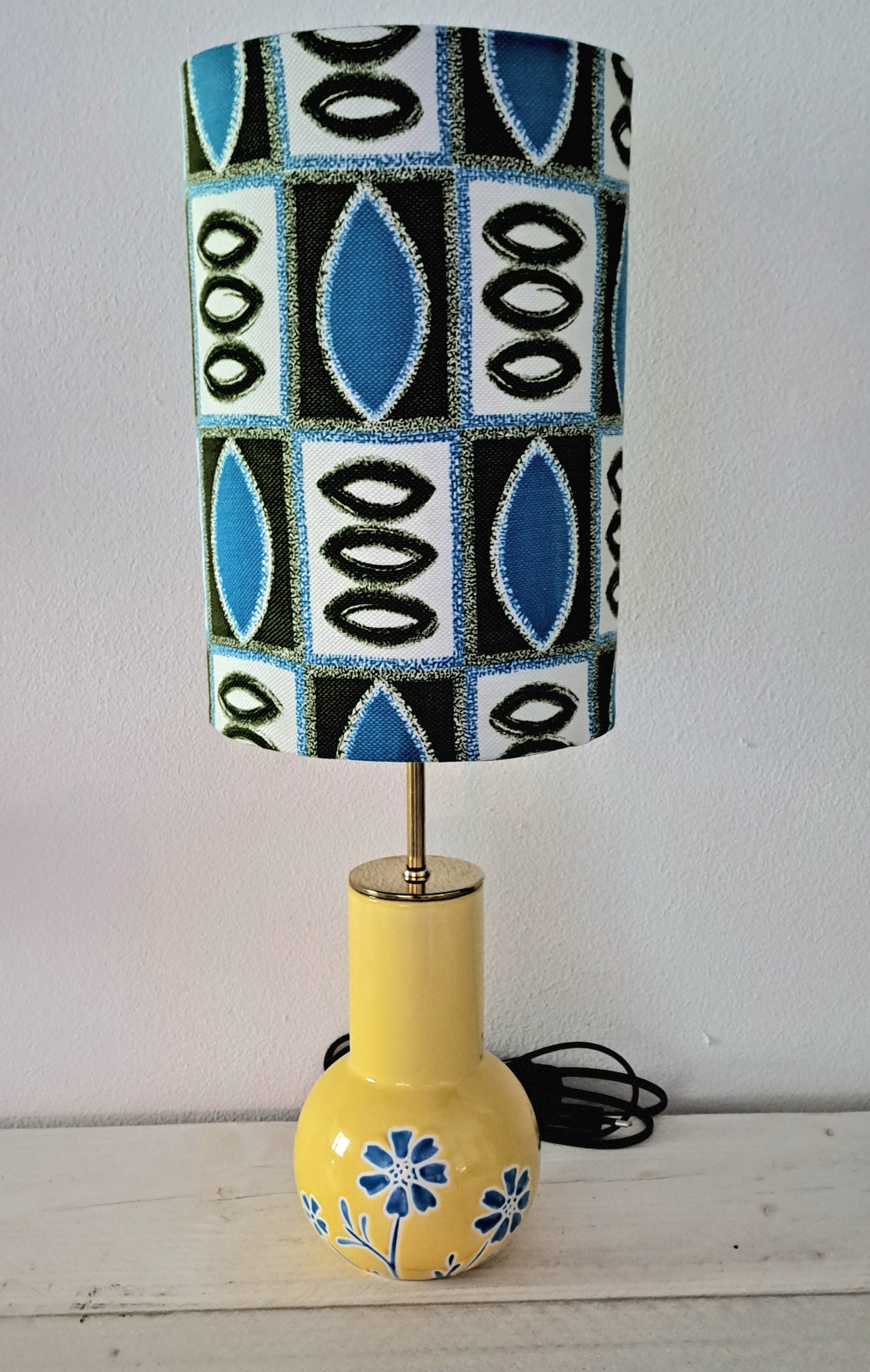 Tafellamp, upcycling, retro/vintage