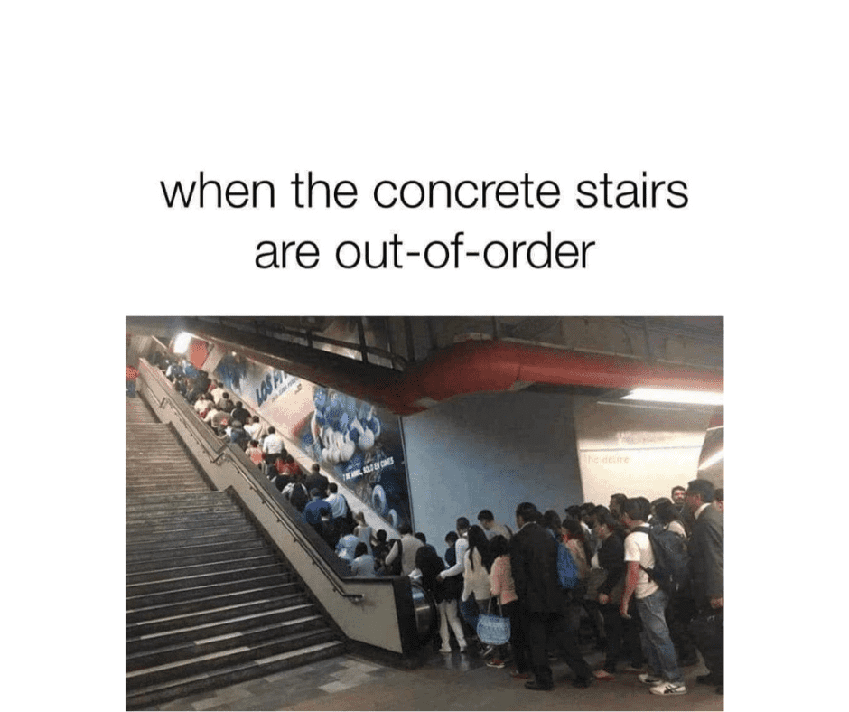 When the Concrete Stairs are Out of Order: A Comedic Guide to Navigating the Unexpected