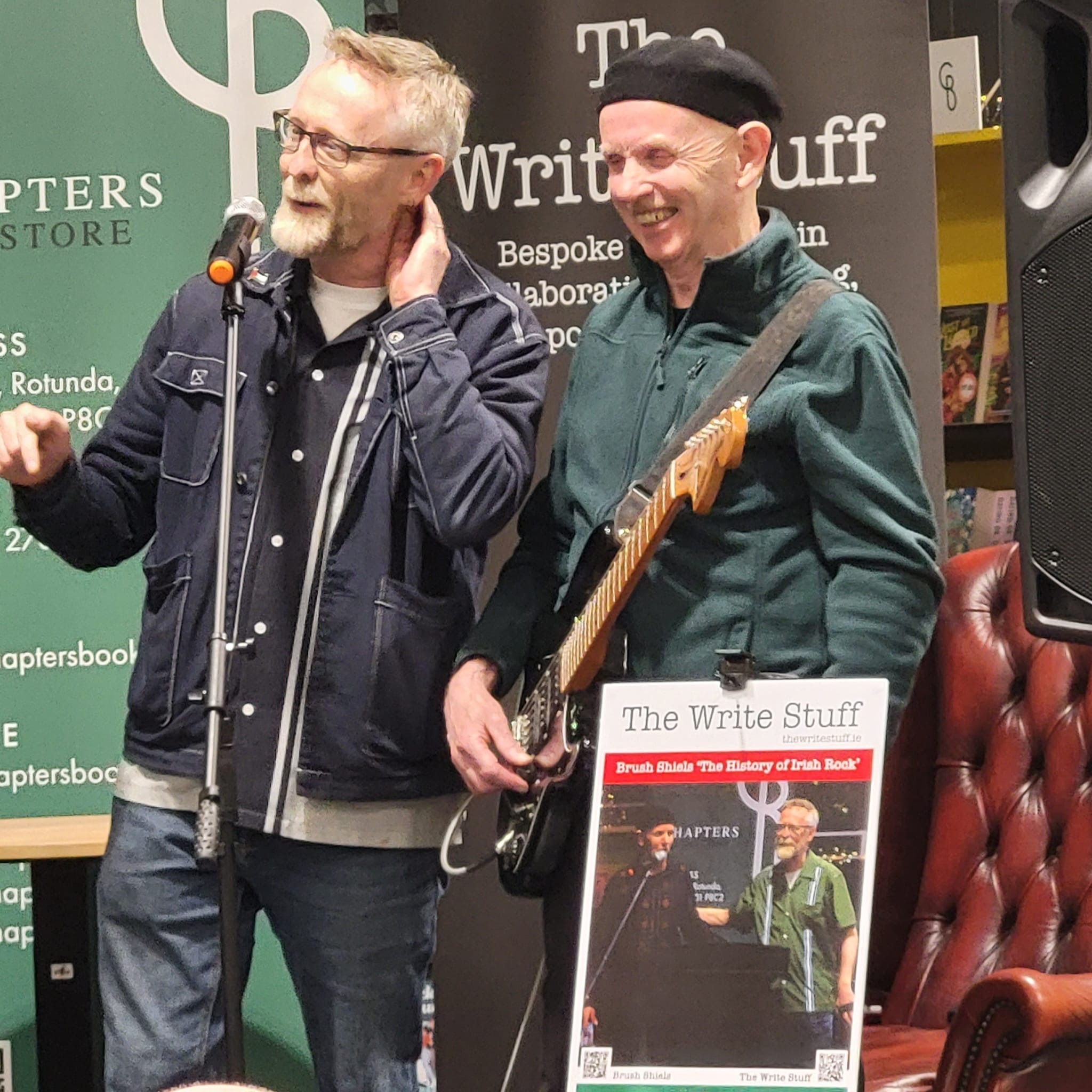 With Brush Shiels