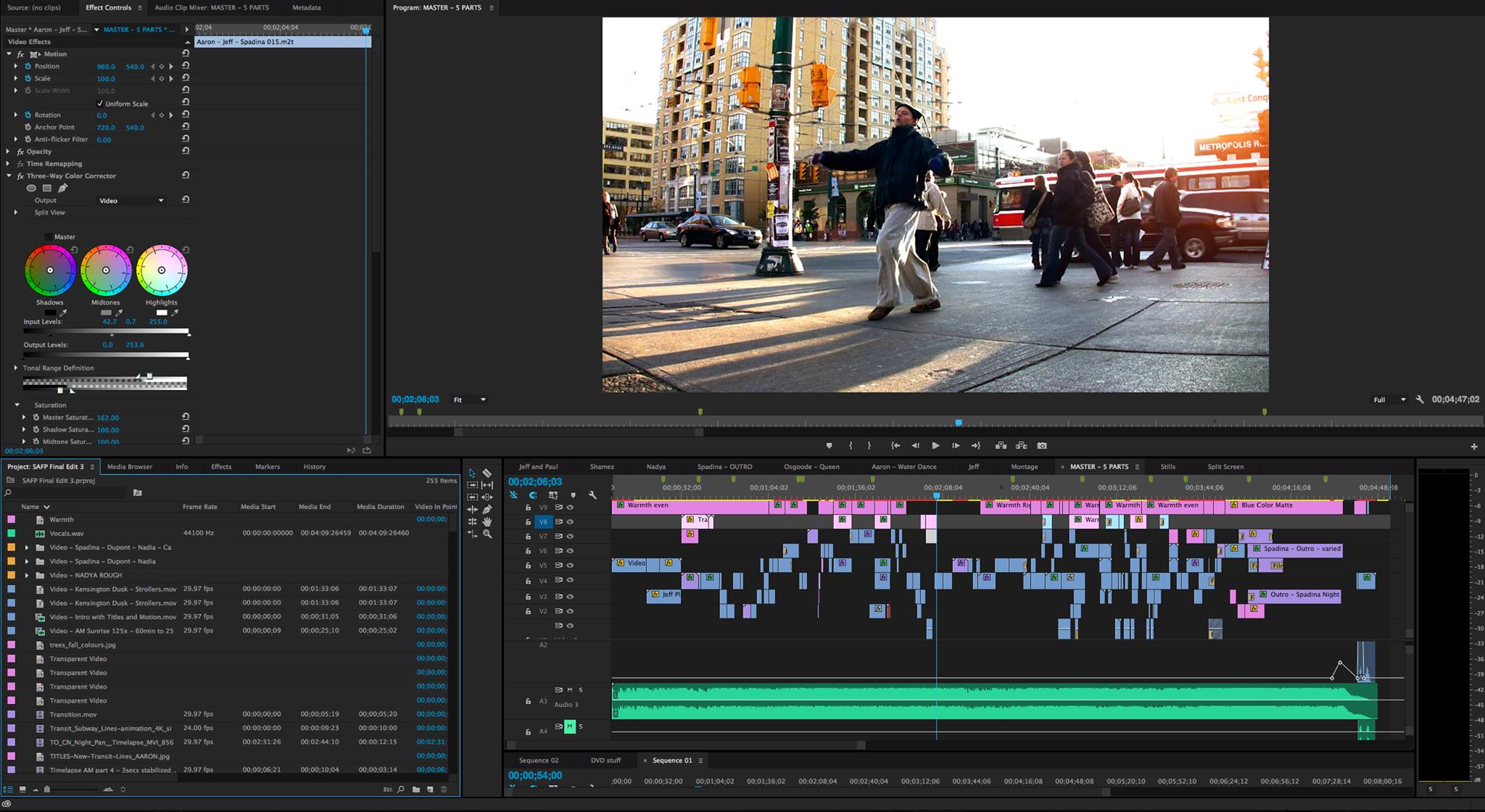 Видеомонтаж Adobe Premiere Pro