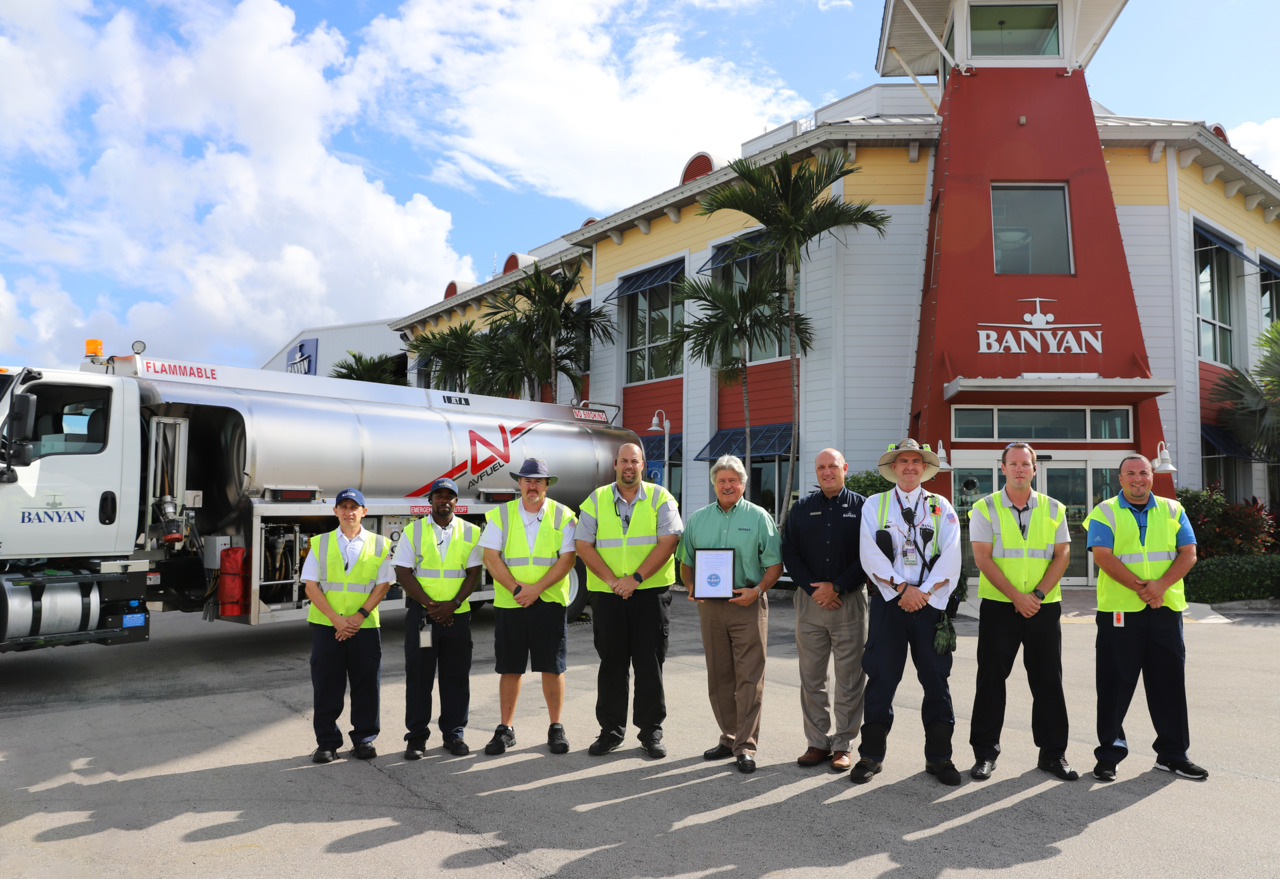 Banyan FBO at Fort Lauderdale Exec gains IS-BAH Stage 1 Accreditation