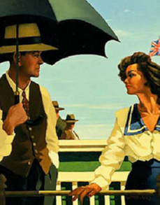 The Shape of Things To Come by Jack Vettriano Poster